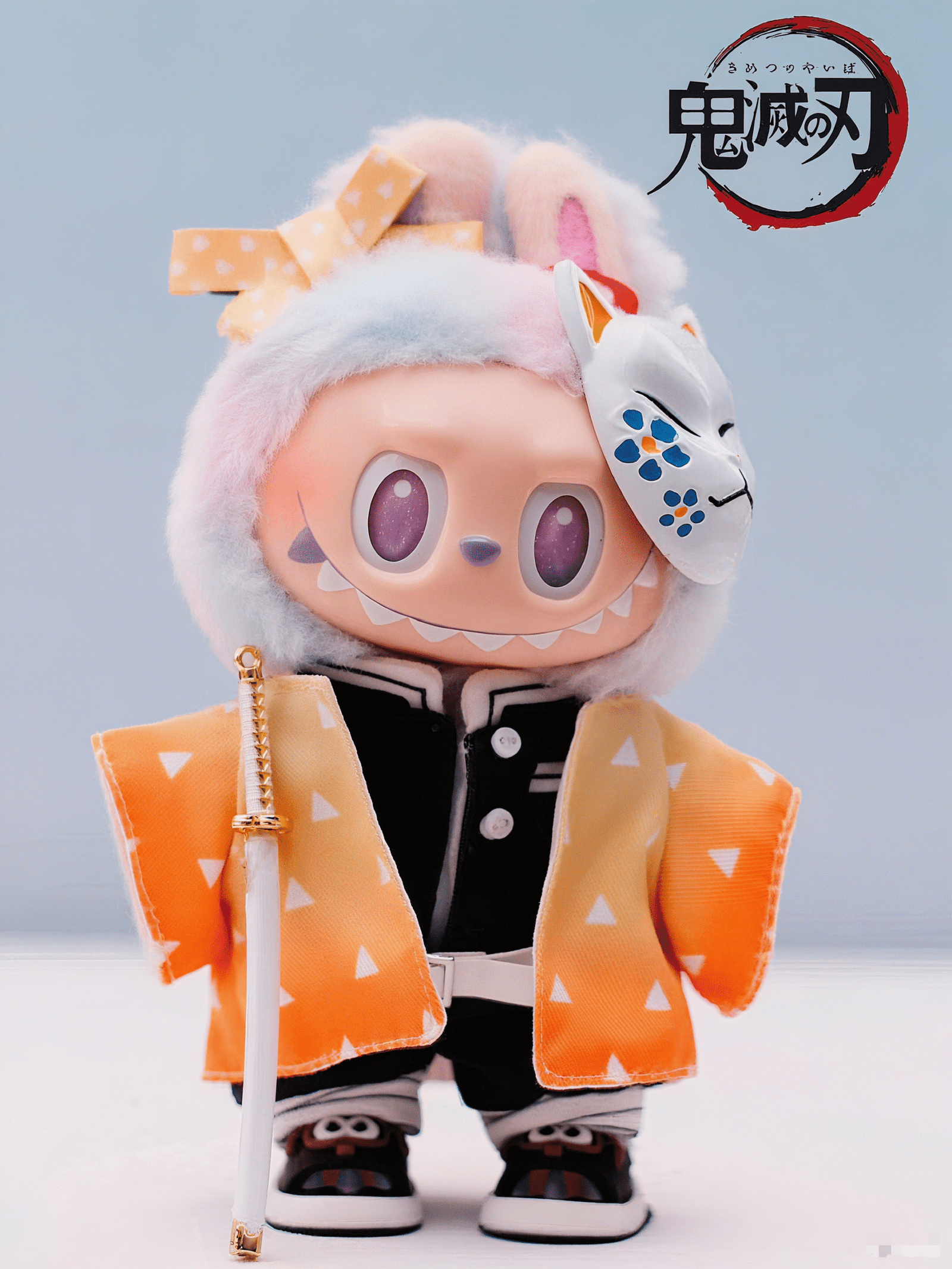 Demon Slayer Tanbubu's Clothes for labubu - Image 10