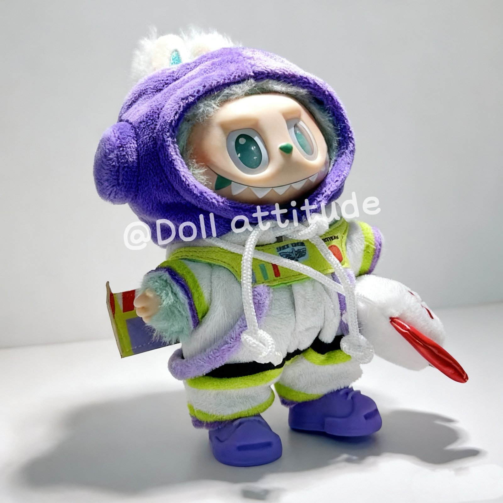 Buzz Lightyear suit for labubu - Image 2