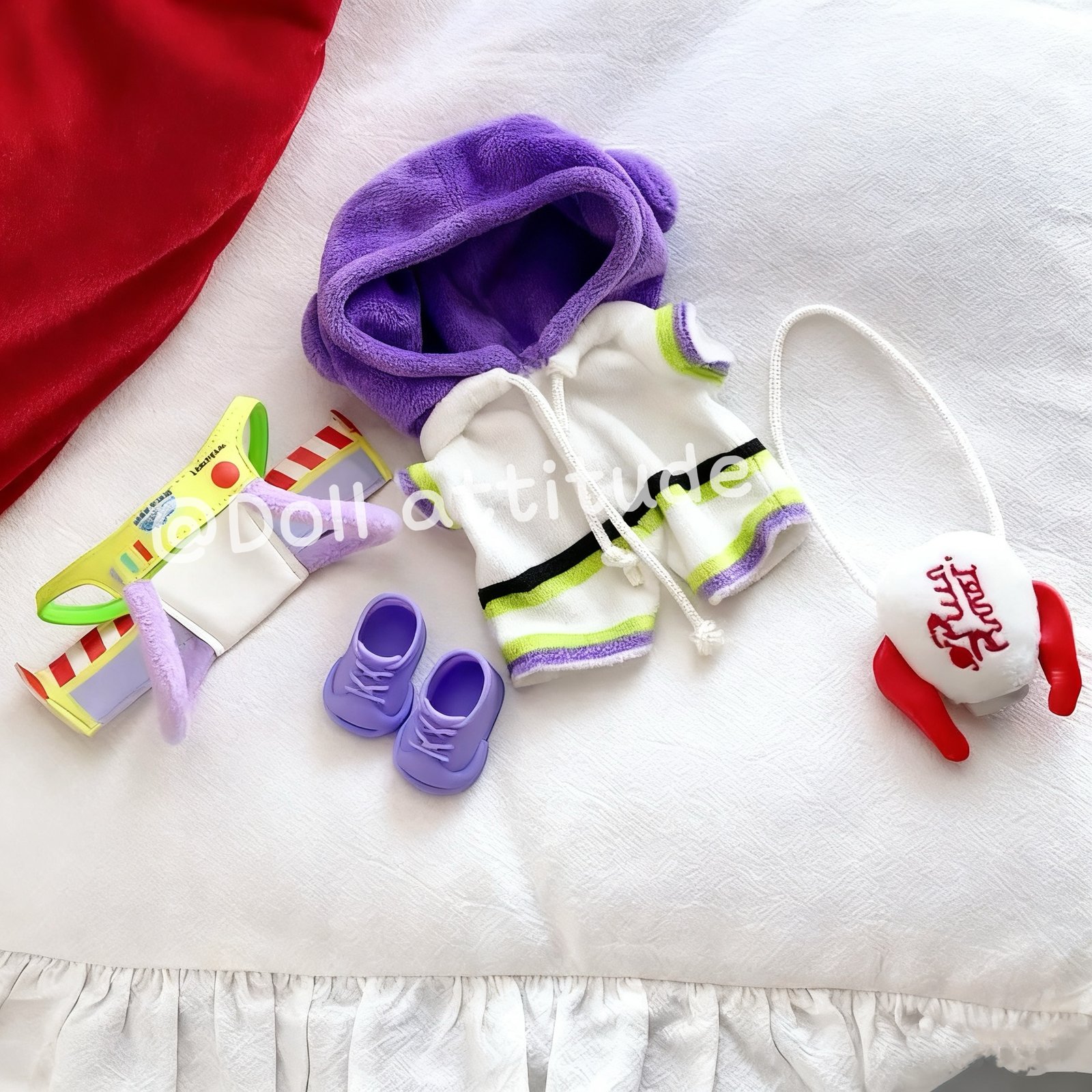 Buzz Lightyear suit for labubu - Image 4
