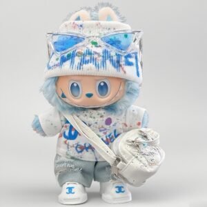 output (6) Graffiti-style party boy suit for labubu