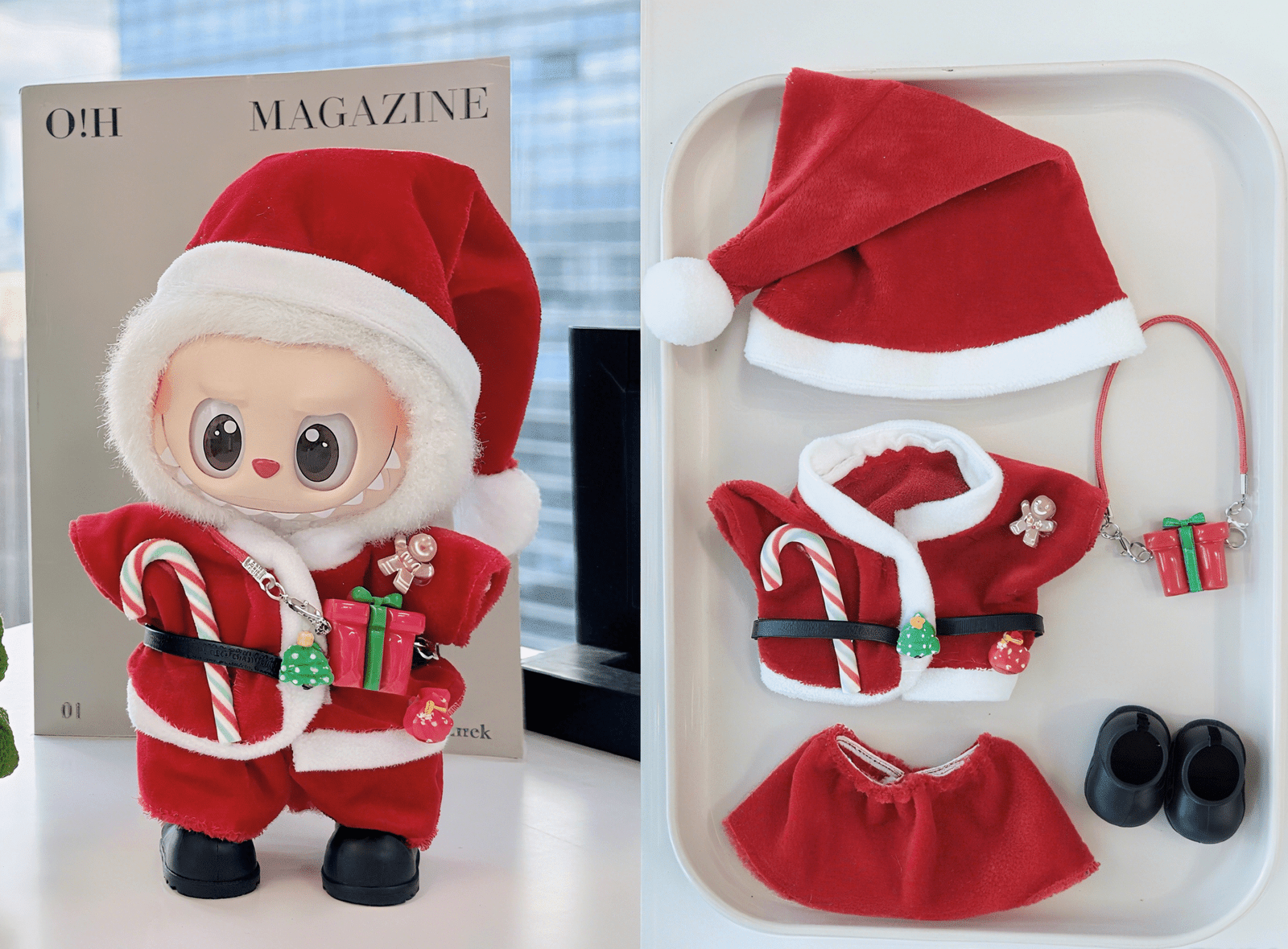 Christmas costumes for labubu - Image 3